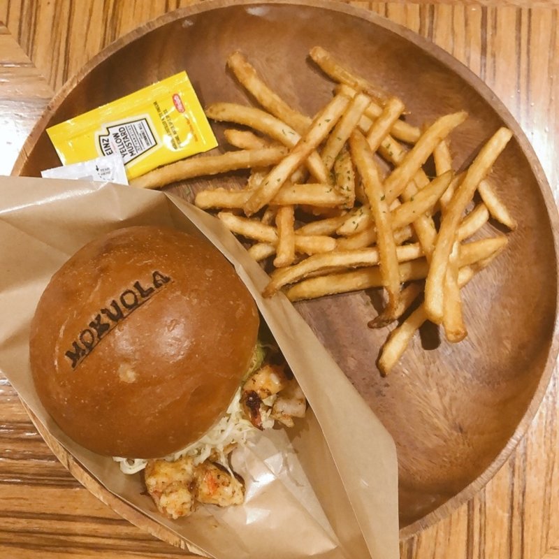 シュリンプバーガー(モクオラ　ディキシーダイナー 新横浜店 （MOKUOLA Dexee Diner）)