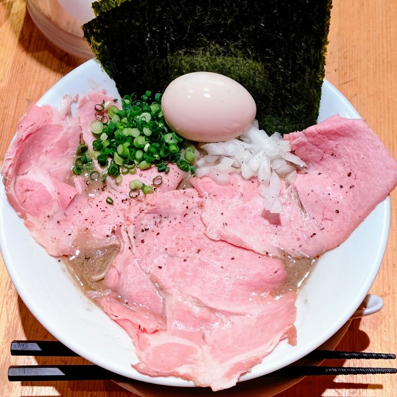 バカニボ特製(麺屋 まほろ芭)
