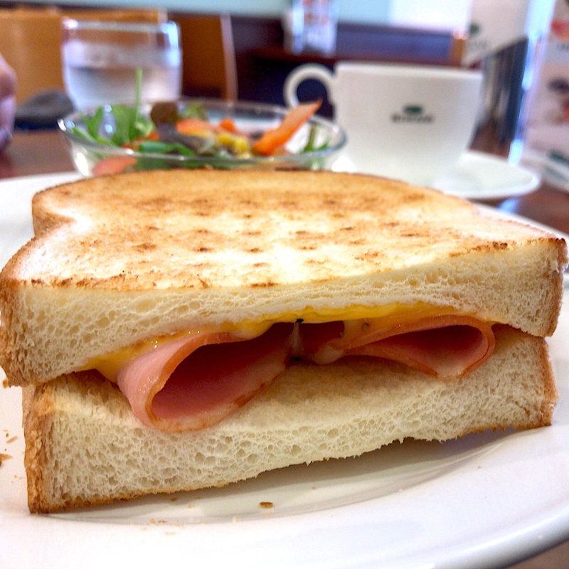 ハムチーズトーストサンド(珈琲館 仙台東口店 （コーヒーカン）)