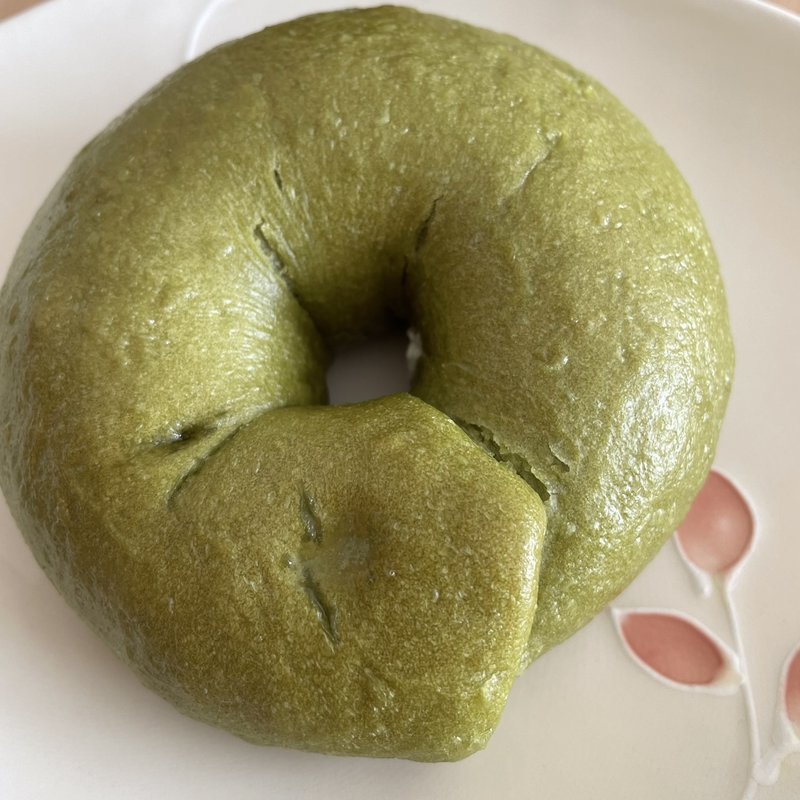 抹茶×ホワイトチョコ(NANA CAFE BAGEL)