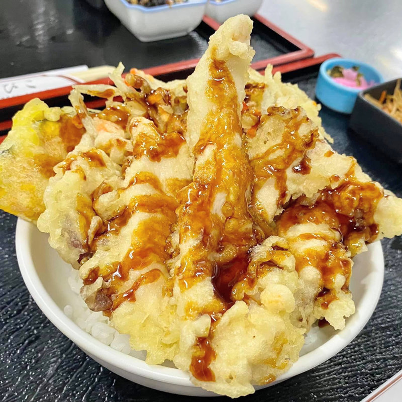 とり天丼定食(代官山 やまびこ )