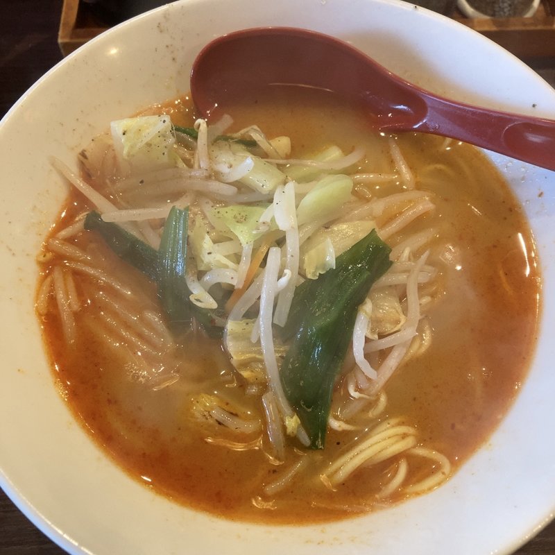 天然鶏そば RED 野菜入り(とりそば 雄 (とりそば たけ))