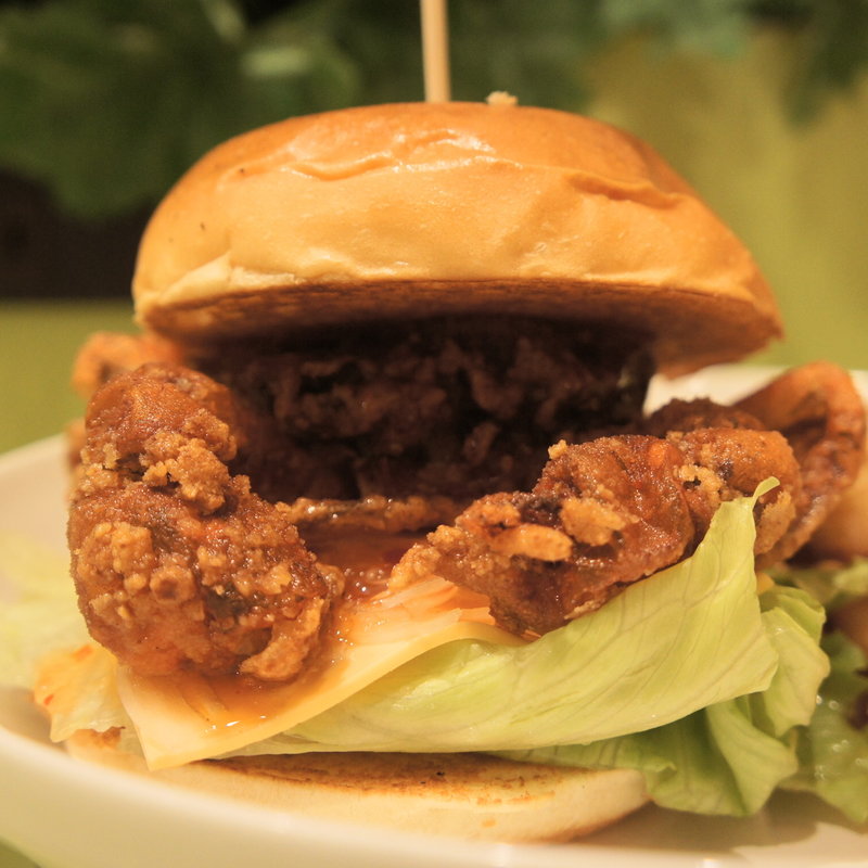 丸ごとカニバーガー(Tree&Tree’s)