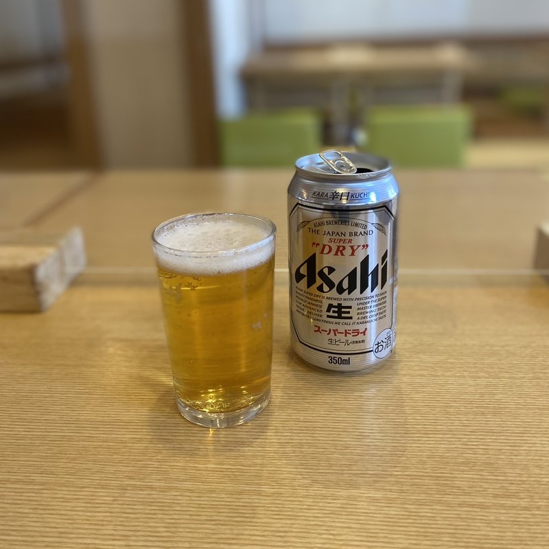 缶ビール(みうら亭)