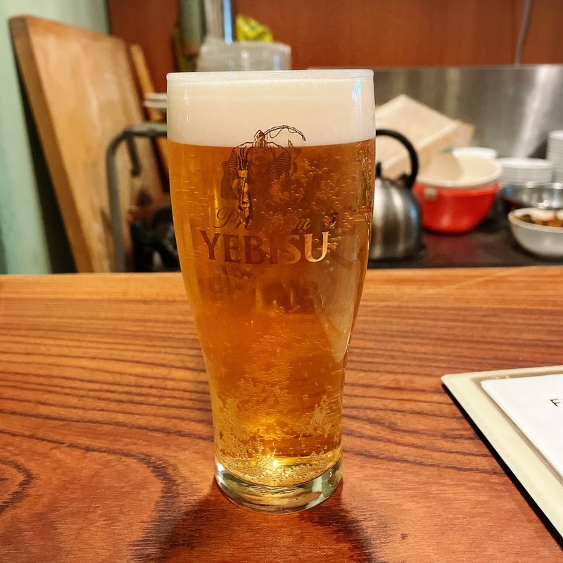 生ビール（エビス）(蓮月 （レンゲツ）)