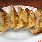 餃子定食　餃子
