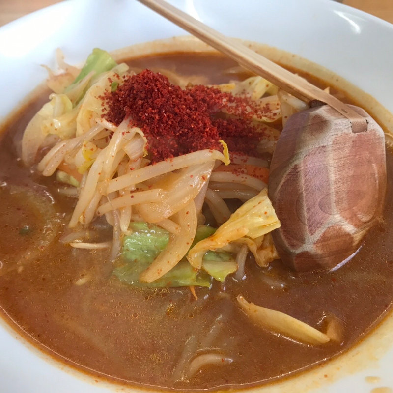 味噌ラーメン　三辛(麺処　定蔵 )