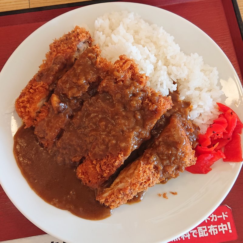 ビッグチキンカツカレー(まいどおおきに食堂 門真 桑才食堂)