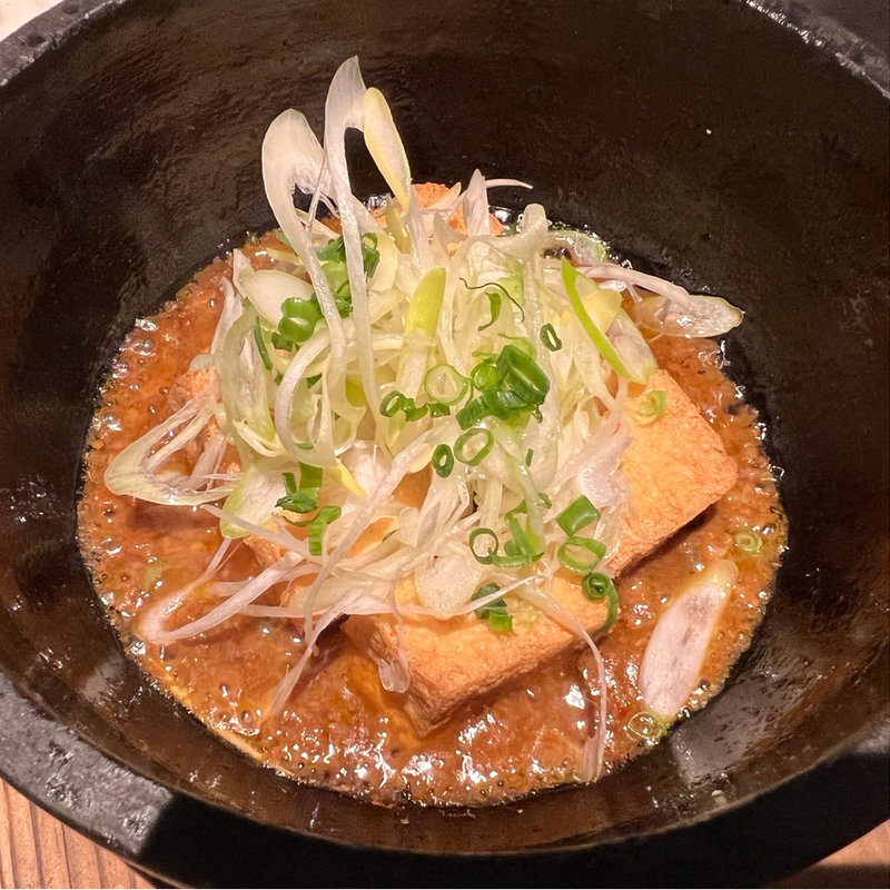 石鍋麻婆厚揚げ(虎連坊 秋葉原店 )