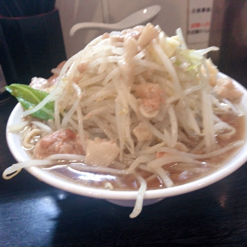 小ラーメン野菜ニンニクアブラ(豚星。 )