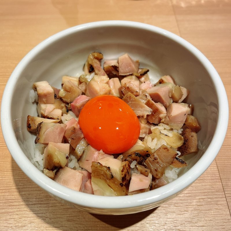 マキシマム親子丼(らぁ麺はやし田　中目黒店)