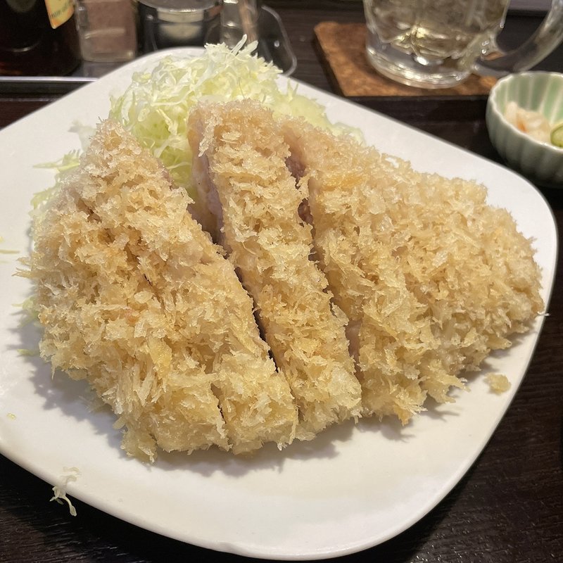 雪至熟成豚 リブロースかつ + ヒレかつ定食(成蔵 （ナリクラ）)