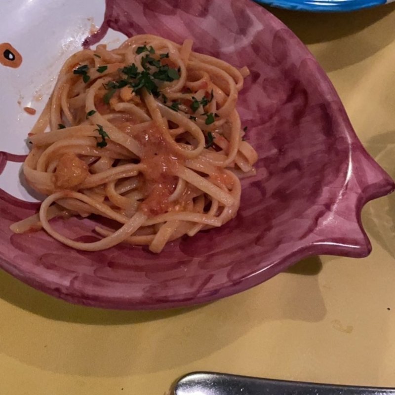 雲丹のスパゲッティ(トラットリア ラ タルタルギーナ （TRATTORIA La Tartarughina）)