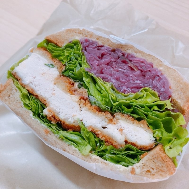 フリーチョイスセット（しそ香るチキンカツ）(パークサウスサンドイッチ)