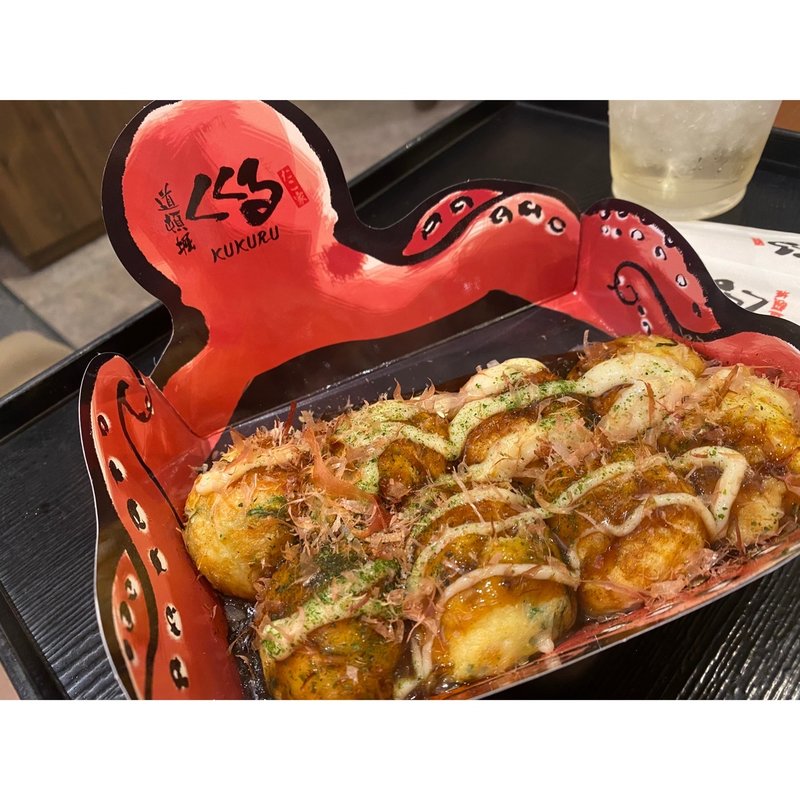 もちチーズたこ焼き　ハーフ(8個)(たこ家道頓堀くくるユニバーサル・シティウォーク大阪店)