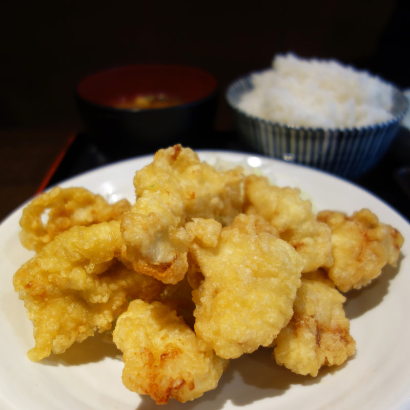 とり天定食(とり天 ルドゥー)