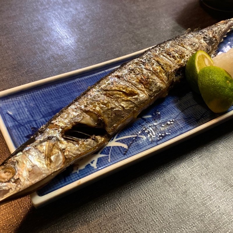 秋刀魚の塩焼き(とも家)