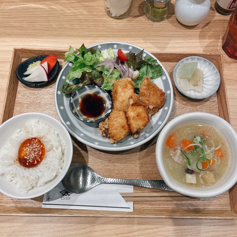 森ランチ(九州地鶏の唐揚げ)(ヒシミツ醤油　磯上出張所)