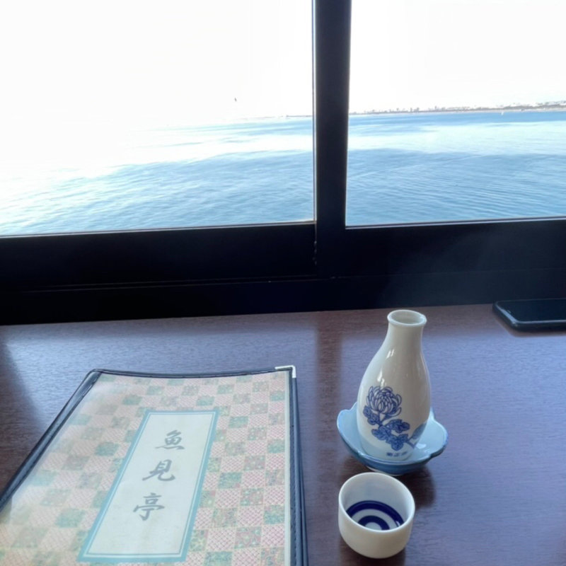 お酒　熱燗(魚見亭)