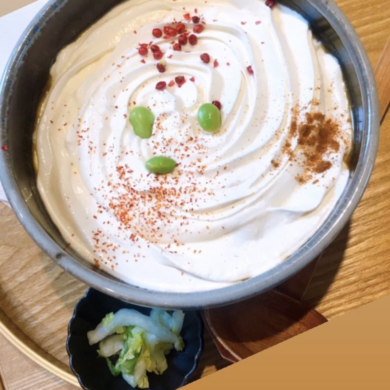 白いカレーうどん(芙蓉峰の麺処 姓屋)