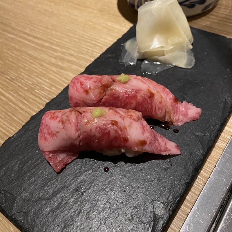 サーロイン寿司(横浜焼肉kintan)