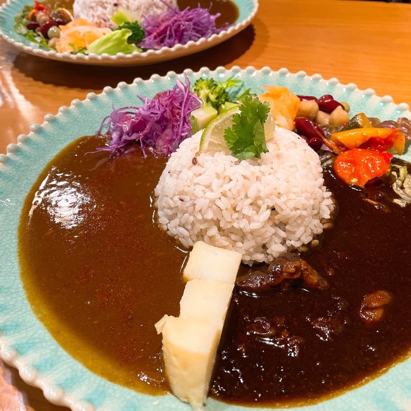 女王様のスパカリー(オリジナルカレー&牛すじカレー)(女王さまのスパカリー)