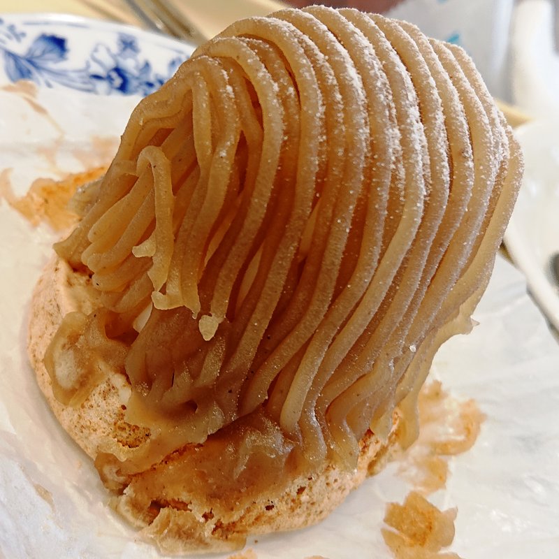 熊本県産和栗のモンブラン(ドトールコーヒーショップ 新川崎パークタワー店)