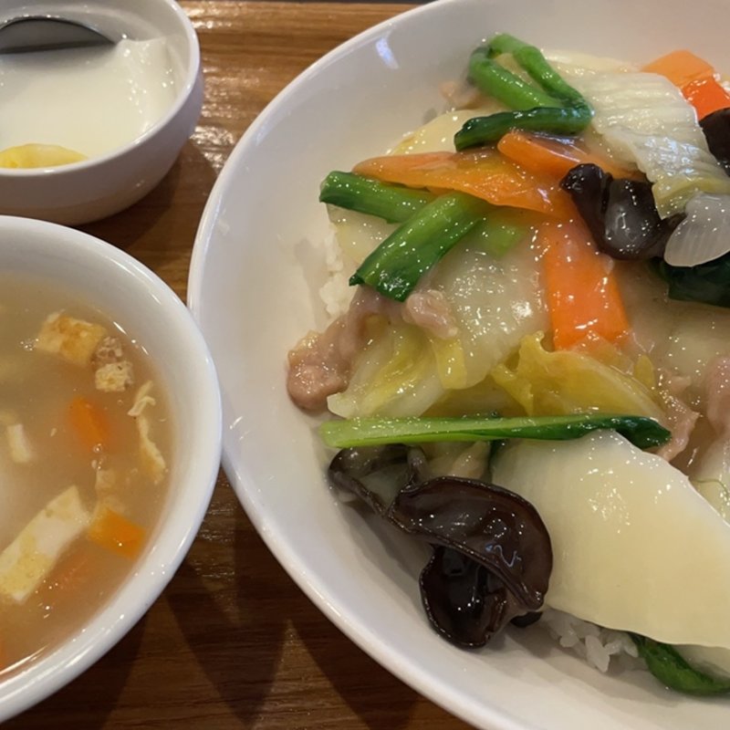 中華丼(広東料理 百菜)