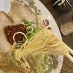 ラーメンこってり麺固め(天下一品 三国店)