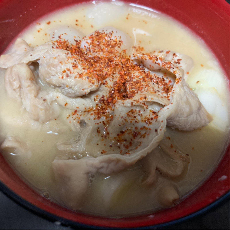 母のもつ煮(自宅)