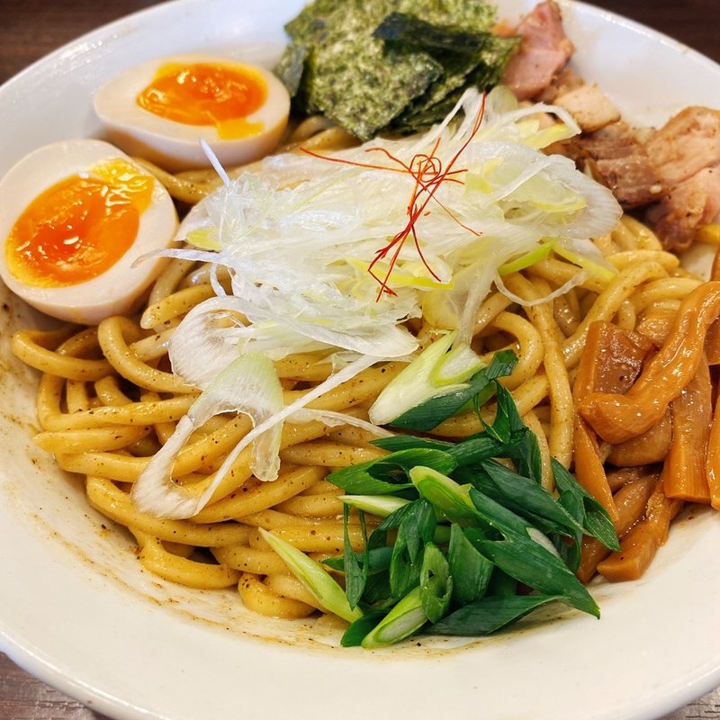 味玉油そば（煮干）(らーめんONE)