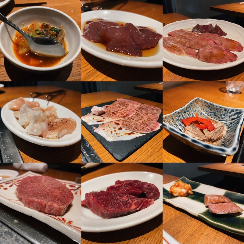 お肉お任せ(ホルモン松田HANARE)