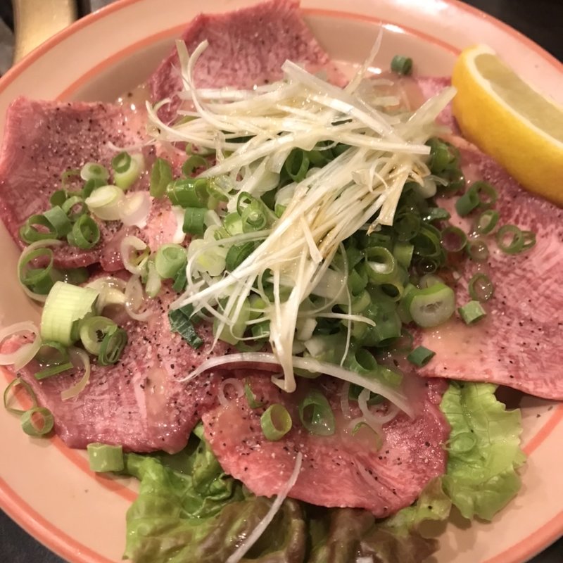 ねぎ塩タン(焼肉八ちゃん )