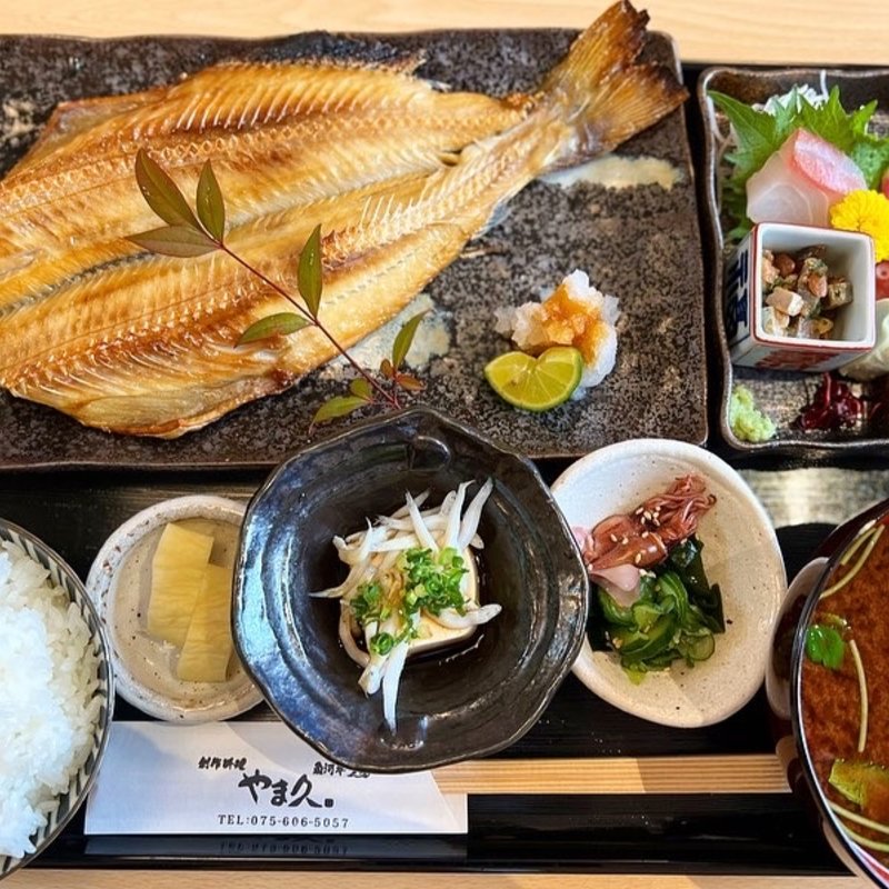 焼魚定食(魚河岸創作料理やま久)