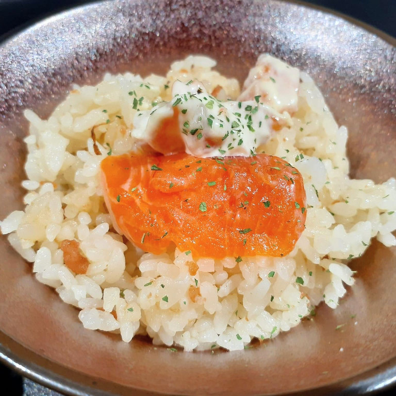 サーモンめし(サーモンnoodle3.0)