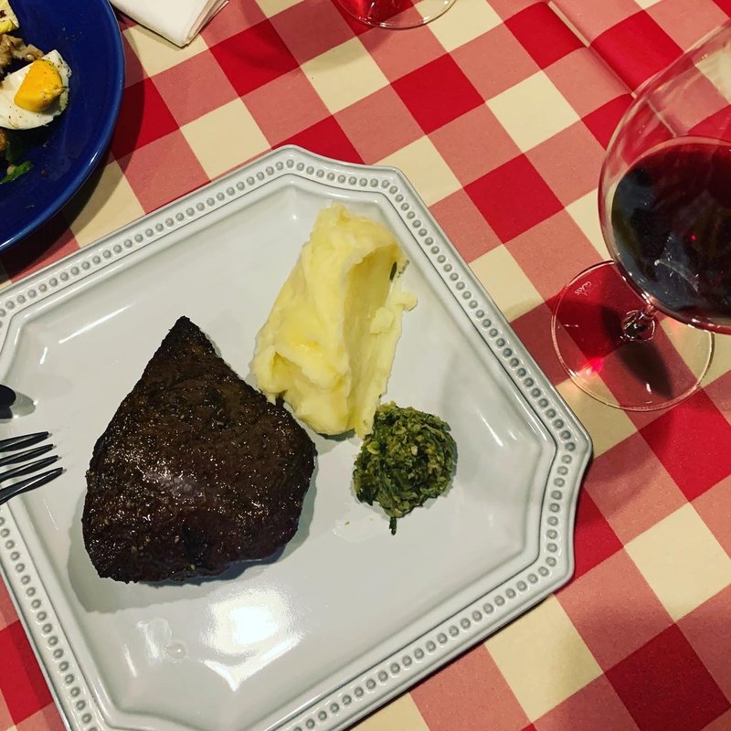 蝦夷鹿のグリル(bistro og3)