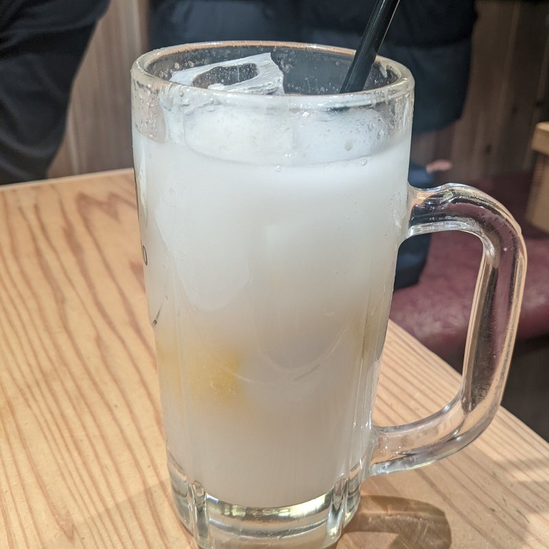 白レモンサワー(スシエビス 恵比寿本店)