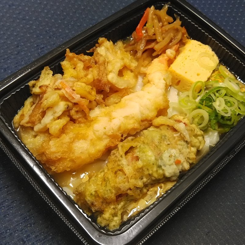 熱盛えび天玉子あんかけうどん弁当(丸亀製麺 一関中里)