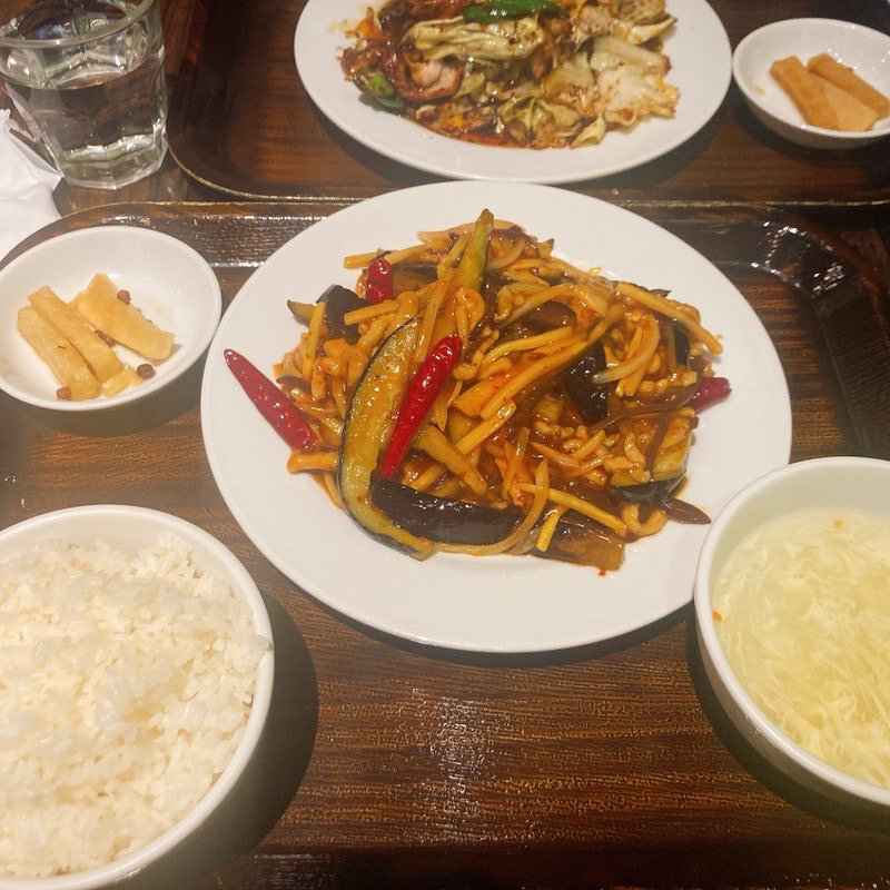 麻婆茄子(紅虎餃子房 イオンモール幕張新都心)