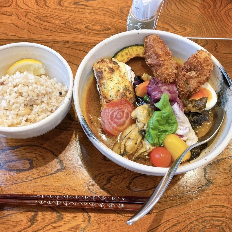 2月限定　牡蠣ざんまいかりー(奥芝商店 八王子片倉城)