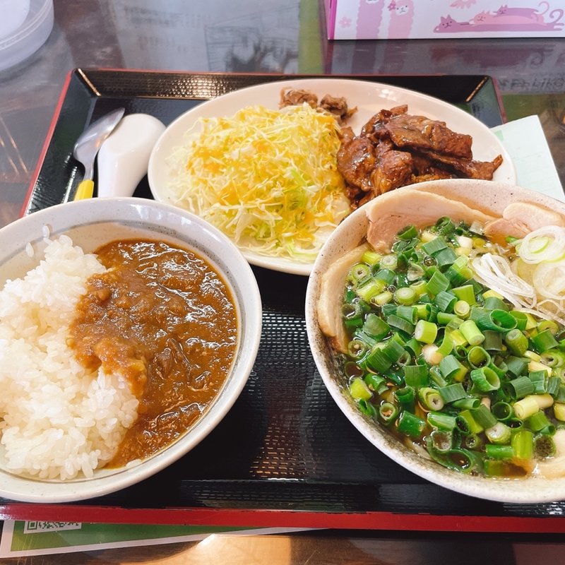 焼肉定食オールスター(ラーメンふたば )