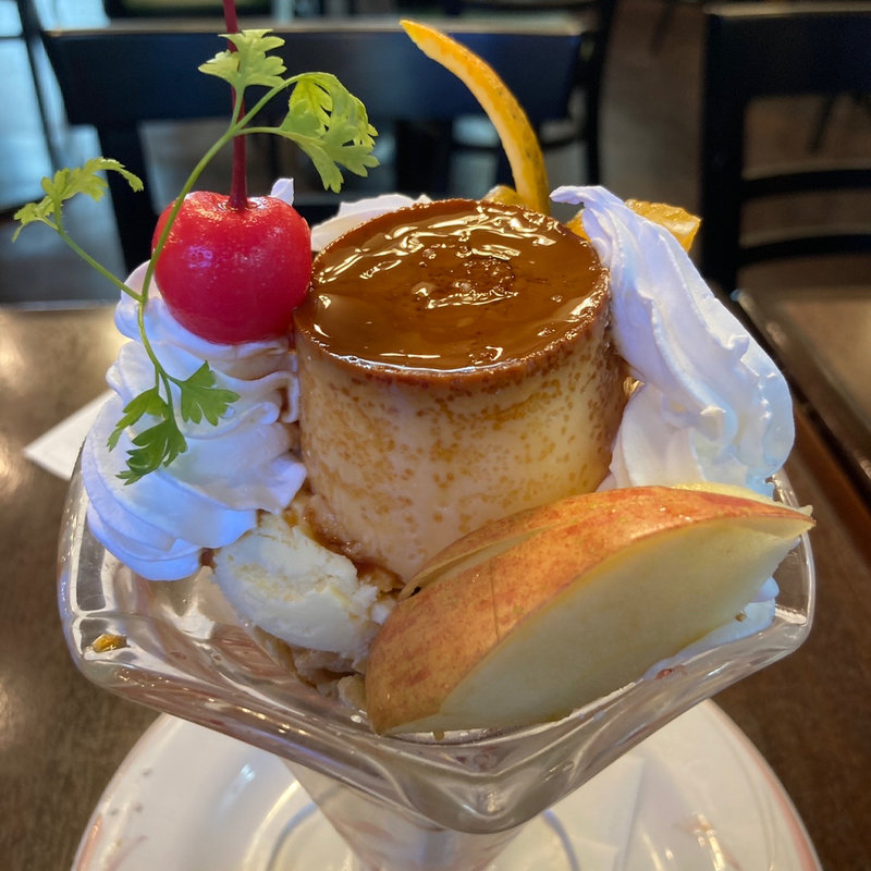 プリンパフェ(カフェ＆レストラン パーラーナルシマ Pâtisserie Chez-Nous 柏)