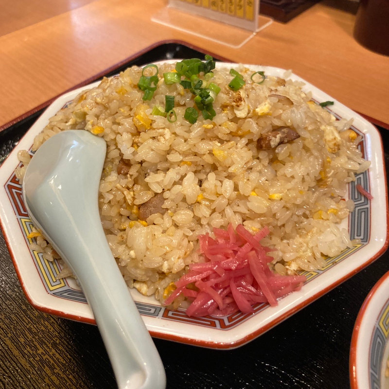 炒飯 大盛(大衆食堂 定食のまる大 多摩センター店)