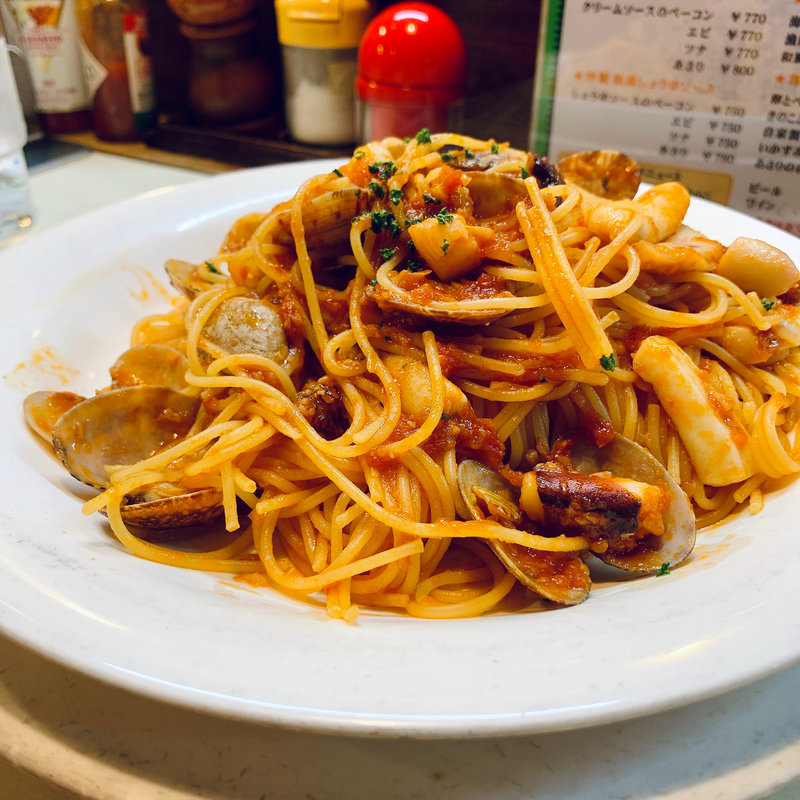 海の幸のペスカトーレ(倶蘇酡麗 中崎店 （クソッタレ）)