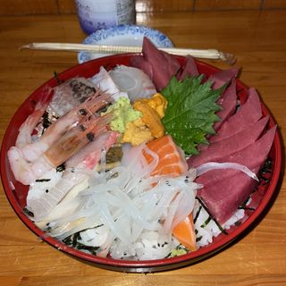 海鮮丼(菊寿し 玉幡店 )