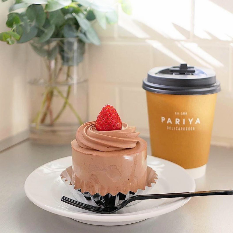 ストロベリーチョコレートショートケーキ(パリヤ 青山店 （PARIYA）)