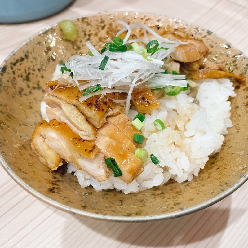 名古屋コーチンの漬け丼(ラーメン専科 竹末食堂)