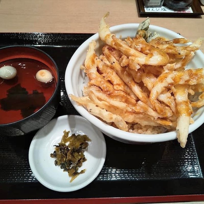 白えび天丼(白えび亭 とやマルシェ店)