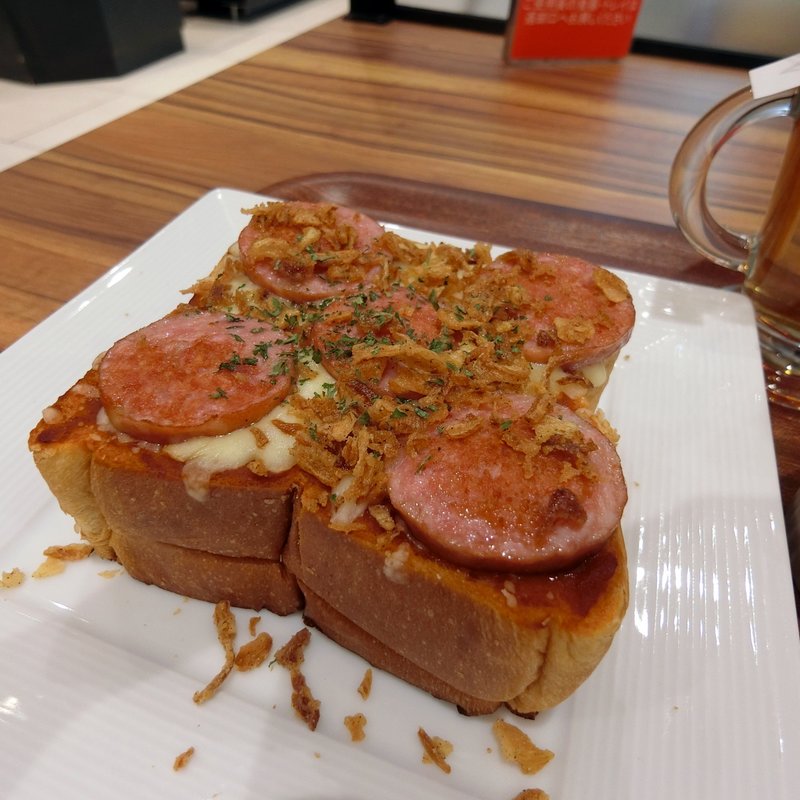 おいしいしょくぱんのピザトースト(グルマンマーケット紀ノ国屋 渋谷スクランブルスクエア店)