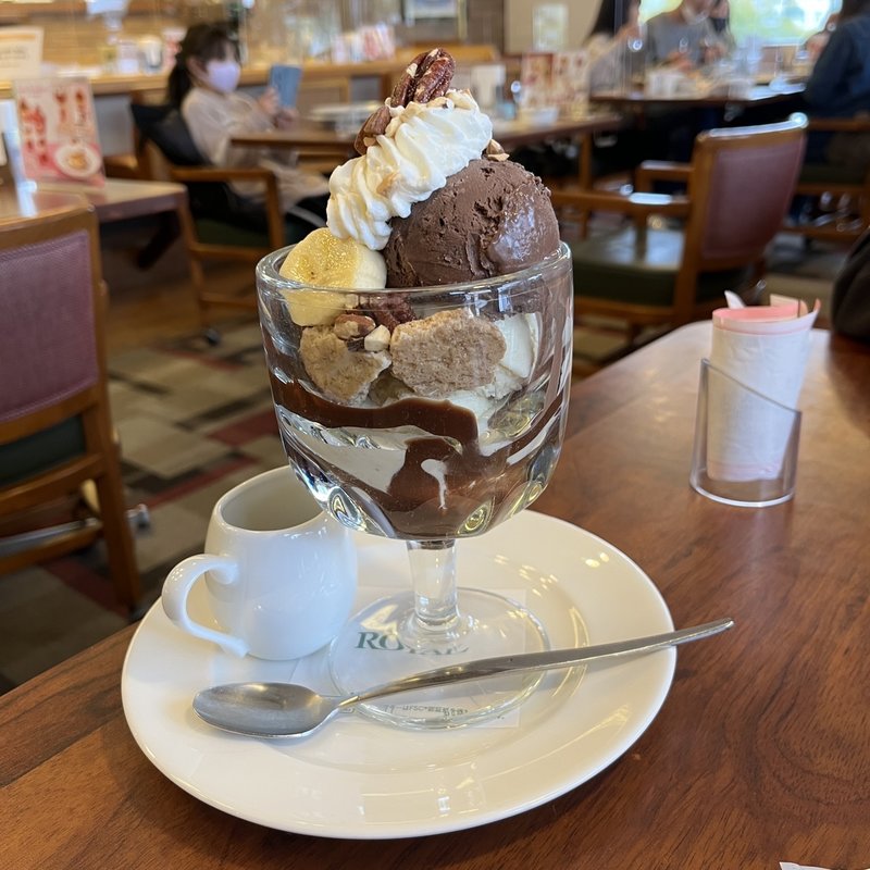 ホットファッジサンデー(ロイヤルホスト 高蔵寺店 )